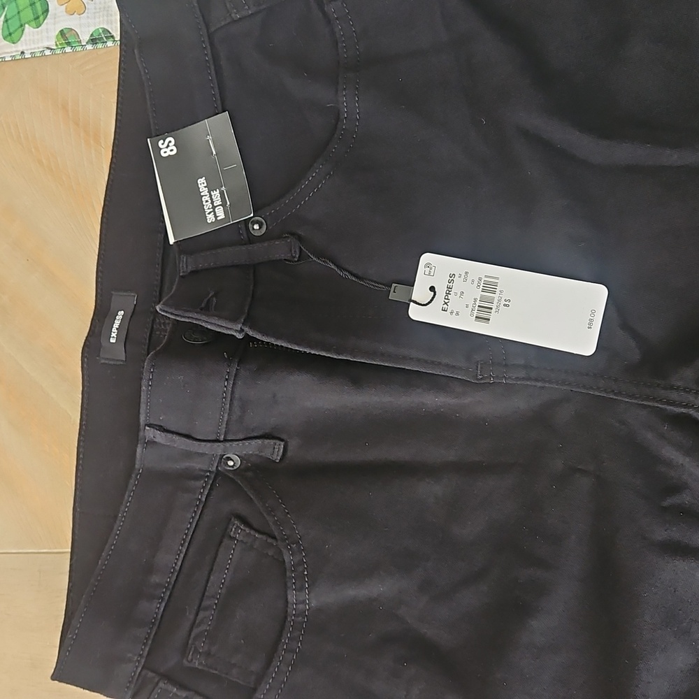 NWT Express Black Jeans - Picture 4 of 5